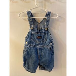 Oshkosh baby 6/9 shorts overalls